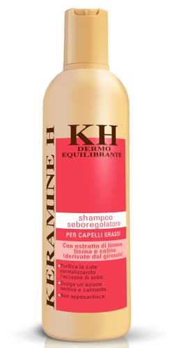 Keramine H Shampoo Seboregolatore per capelli grassi, 300 ml