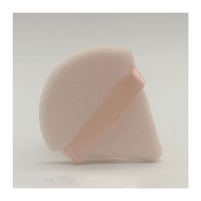 yaoqijie 50 sztuk trójkąt aksamitny puder do pudru mąki do pizzy Mini gąbka do makijażu twarzy kosmetyki zmywalny lekki makijaż puff narzędzia lasting (Color : 50pcs White)