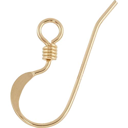 14K Gold Filled French Wire Earring Hooks (10)