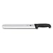 Victorinox Swiss Army - 47645 Cutlery Fibrox Pro Slicing Knife, Granton Blade, Black, 12-Inch Victorinox Swiss Army - 47645 Cutlery Fibrox Pro Slicing Knife, Granton Blade, Black, 12-Inch