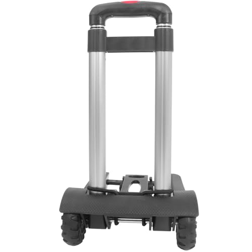 Chariot pliable léger compact robuste avec poignée réglable
