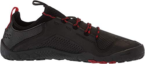 Vivobarefoot Women's Primus Treck Lightweight Off Road Trail Walking Shoe, Black, 42 D