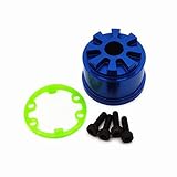 Aluminum Front/Rear Differential Carrier Blue for Traxxas Summit 5681