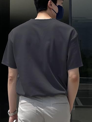 Image of Leriya Fashion T-Shirt for Men || Cotton Tshirt for Men || Plain Tshirt for Men || Half Sleeve T-Shirt for Men || V-Neck Style Design T-Shirt for Men