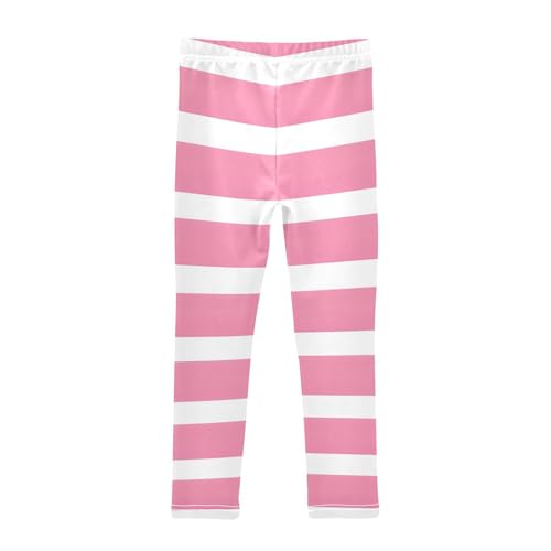 Toddler Girls Leggings Printed Yoga Pants Leggings Pink Solid for Kids2