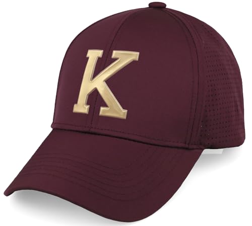 Gorra Daxton Air Cool Tech Letter K Burgundy