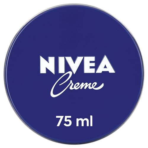 NIVEA Crema de cuidado universal, crema hidratante clásica para todos los tipos de piel, cuidado de la piel rico con Eucerit relacionado con la piel (75 ml)