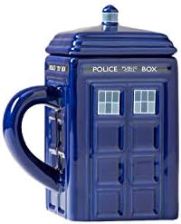 Doctor Who Tardis Mug with Lid, DR87