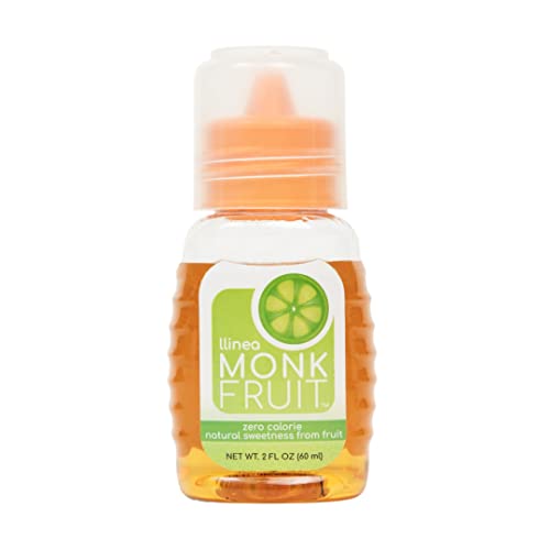 LLINEA MONK FRUIT - 100% Pure Monk Fruit - Approx. 200 Servings - Sweetens Coffee, Tea, Smoothies, & More - ZERO Calories - ZERO Carbs - Gluten-Free - Non-GMO - No Erythritol