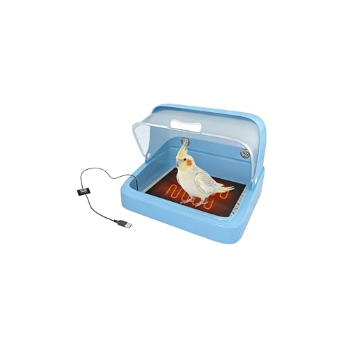 Amazon.co.jp: 鳥の育雛箱 ヒヨコ培養箱 鳥類孵卵器 通気蓋付き 雛鳥用