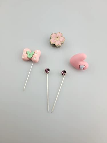 Image of MeiSie magnetic pin combo /hijab pin combo of 5 pcs with magnetic pin /scarf pin /brooch with tietacck pin back
