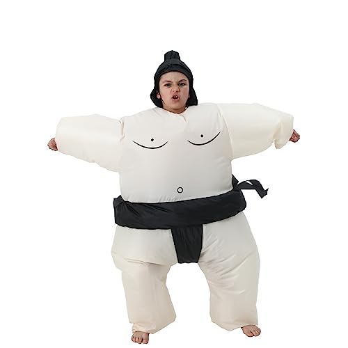 Disfraz Inflable de Luchador Sumo para Mujer miniatura 4