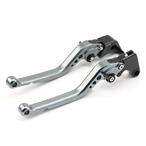 IENQBVL Motorrad Bremshebel Für Aprilia RSV 1000 Tuono 2002–2009 RSV 1000 Mille 1998–2003 Motorrad CNC Kurze Lange Bremskupplungshebel Modifikationsteile(Long2)
