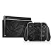 P081 | Adesivo Decal Skin Pellicola adesiva in vinile compatibile con Nintendo Switch + adesivo per Joy-Con (Design 6 – Polygon, Black)