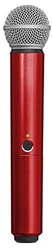 Shure WA713-RED Colored Handle Only for BLX2/SM58 and BLX2/BETA58A Wireless Transmitters (Red)