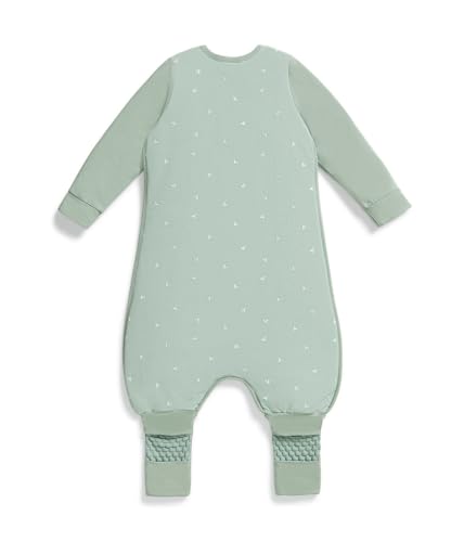 Image of Love to Dream Baby Sleep Suit Long Sleeve 1.5 TOG | Soft Cotton for All-Season Warmth, Stretch & Comfort | Olive Twigs, 12-24 Months