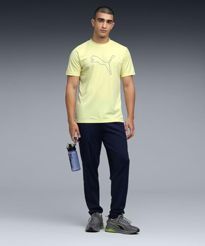 Image of Puma Men Polyester Solid Regular Fit T-Shirt