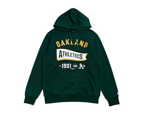 Sudadera con capucha Oakland Athletics New Era para lucir tu estilo urbano de la MLB