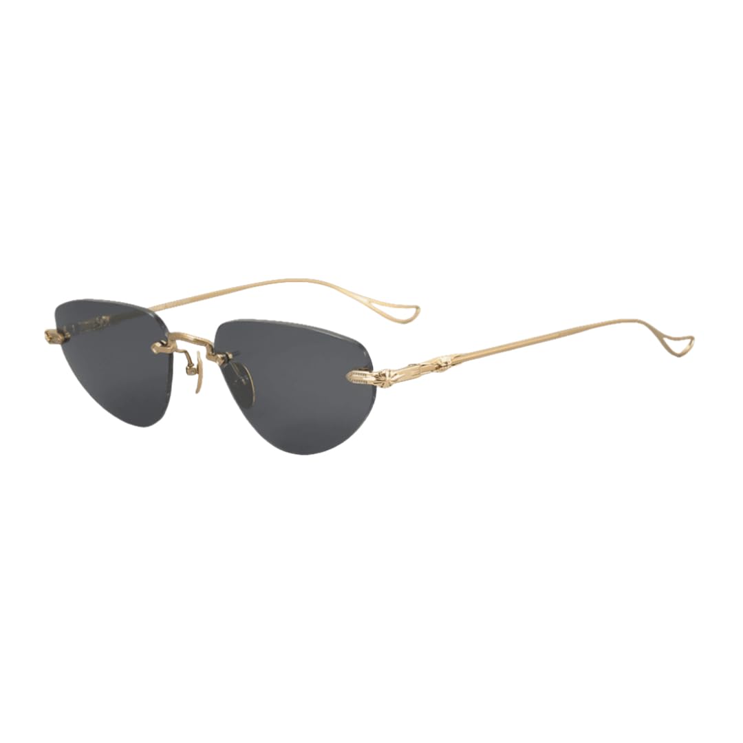 Modne okulary przeciwsłoneczne damskie bezramkowe UV400