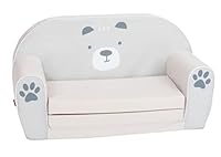 Knorrtoys 68480 - Kindersofa - Bär Paul, Braun, 77 Centimeter x 34 Centimeter x 42 Centimeter