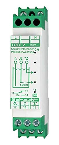 Preisvergleich Produktbild Schalk Grenzwertschalter GSP 2 f. Pegelstand Füllstand- / Niveauüberwachungsgerät 4046929301299