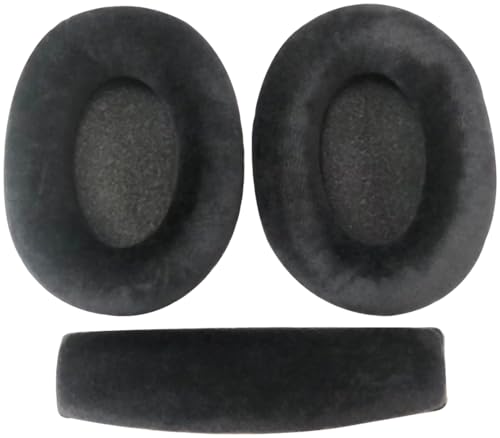 �I�[�f�B�I�t�@�� Sennheiser HD598 HD515 HD555 HD595 HD518 �� �Ή� �����p �C���[�p�b�h �w�b�h�o���h�N�b�V���� �Z�b�g �x���A �u���b�N ��115×85×21mm