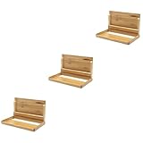 MAGICLULU 3stücke Visitenkartenhalter Aus Holz Stabiler Tischkartenständer Für Büro Messestand Eleganter Kartenorganizer Einfaches Design Langlebig Rutschfest Für Geschäftsleute Und
