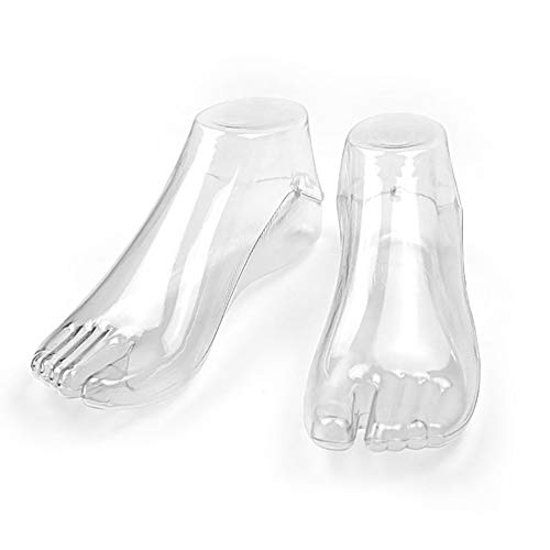 Modelo de pie de plástico SteelFever para soporte de zapatos miniatura 3