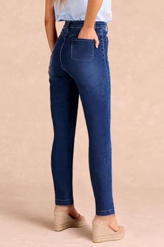 Allimy Women's Button Fly High Waisted Skinny Jeans – Fall 2025 Collection3