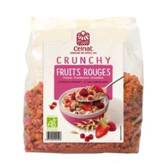 CELNAT MUESLI CRUNCHY FRUTOS ROJOS 500gr. – céréales pour bien commencer la journée, poids 500 g, plaît généralement aux petits comme aux grands et devient un allié fiable dans la routine de tous les