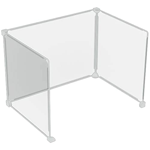 Alipis 3pcs Sneeze Guard Desk Shield Clear Barrier Divider Screen Privacy Shield Counter Student...