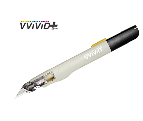 Vvivid VV+ARTMATBLADE_2 Premium Retractable Precision Balanced Arts & Crafts Mat Cutter Knife thumb #8