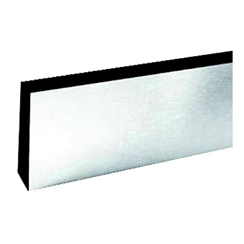 Plinthes de protection de porte épaisseur 0,8 mm en inox poli F17-720 x 150 mm