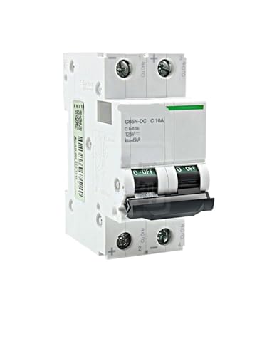 Disjoncteur miniature C65N-DC Multi 9 interrupteur pneumatique 2P CC 20A pour circuit électrique