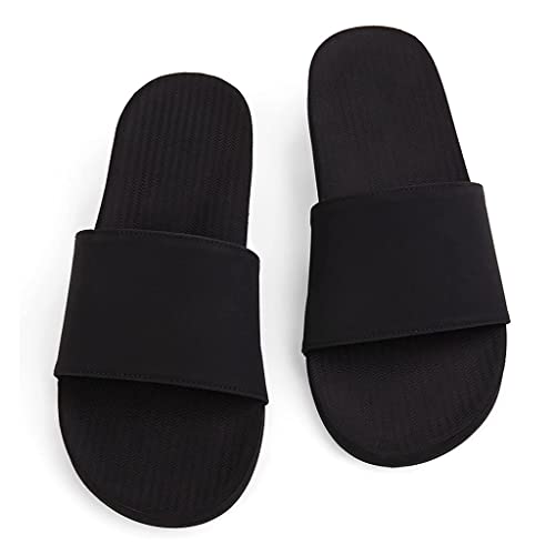 Indosole 2022 Edition Men's ESSNTLS Vegan All-Terrain Slides, Improved Comfort [Reused Tire Sole, Natural Rubber Footbed, Arch Support, Microfiber Lined ENVRO Strap, Waterproof]3