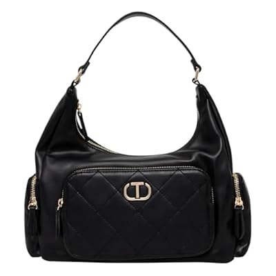 TWINSET HOBO Nero Taglia Unica