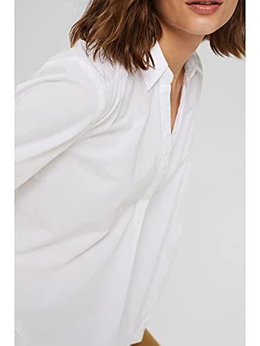 ESPRIT 081EE1F305 Camicia da Donna, 100/bianco, 36...