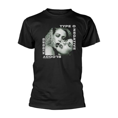 Type O Negative - T-Shirt Bloody Kisses - Adulte (2XL) (Noir)