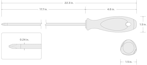 Image of P2 Screwdriver (18 in. Shank) | DWP00602