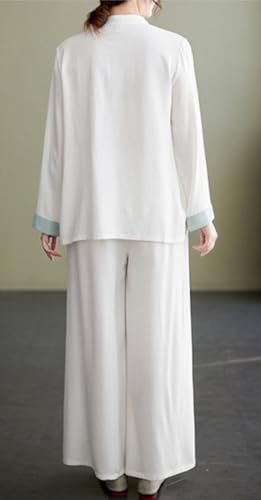 Conjunto de dos piezas para mujer de alta sofisticación con refinados pantalones Zen 6