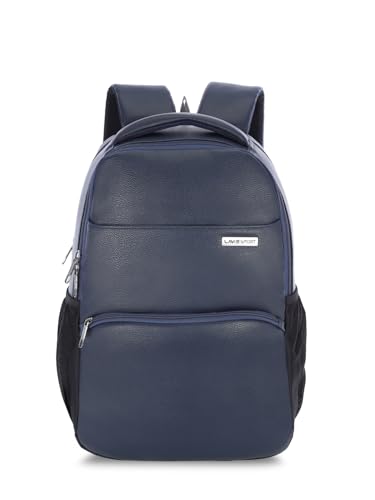 Lavie Sport 45cm Mode Gear Business 30 Litres Backpack with Laptop Sleeve | Vegan Leather Business Casual Backpacks for Men & Women | Durable Office B
