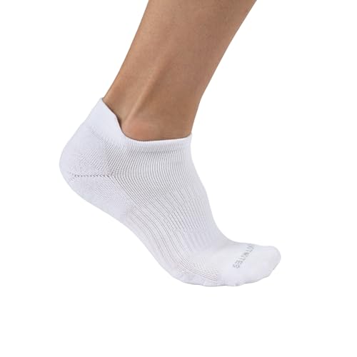 FOOTNOTES Athletic Ankle Socks – Breathable, Cushioned, Protective Heel Tab