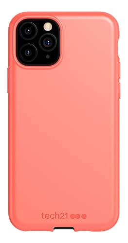Coque iPhone 11 Pro Max Tech21 anti choc fine couleur corail