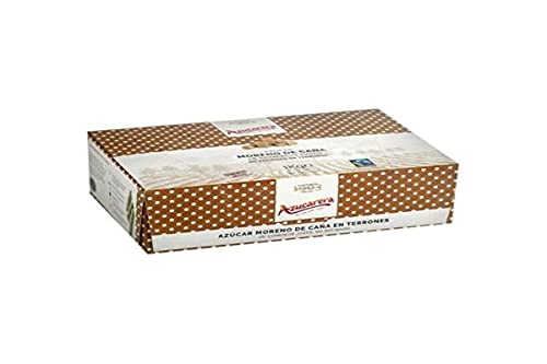 Azucarera, Zucchero Bruno, di Canna, Integrale, in Zollette, Confezione da 1 kg
