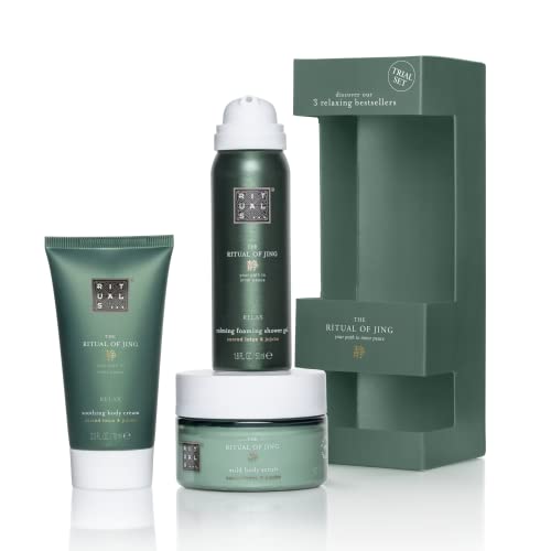 RITUALS Cofre de Regalo para Mujer de The Ritual of Jing, Set de Prueba - Con Loto Sagrado, Azufaifo y Menta China - Propiedades Relajantes y Calmantes Cover
