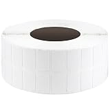 6000Pcs 0.79 x 0.6inch Diamond Painting Labels Storage White Rectangular Labels Containers Sheets Se