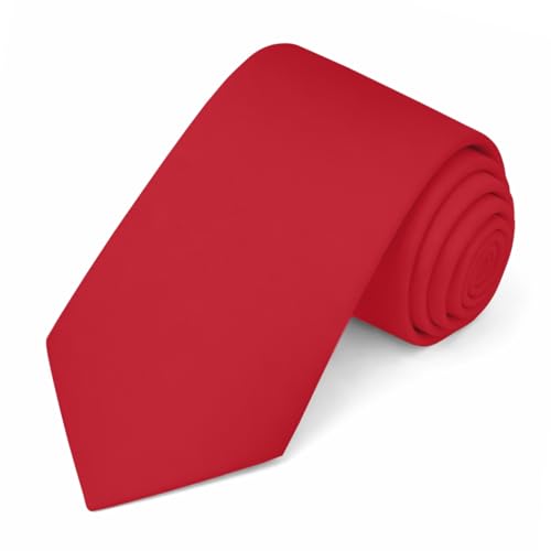Image of Jacob Alexander Men's Extra Long Solid Color Tie