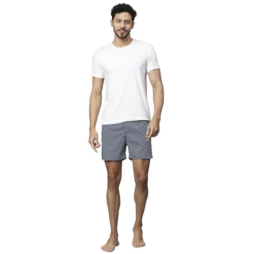 Image of Urban Scottish Ultra-Comfortable Men's Boxer Pants (Pack of 3) - 100% Cotton Material with A Stylish Print - Soft and Stretchy Elastic Waist Band - Dynamic Movement and Hardwearing Stitching