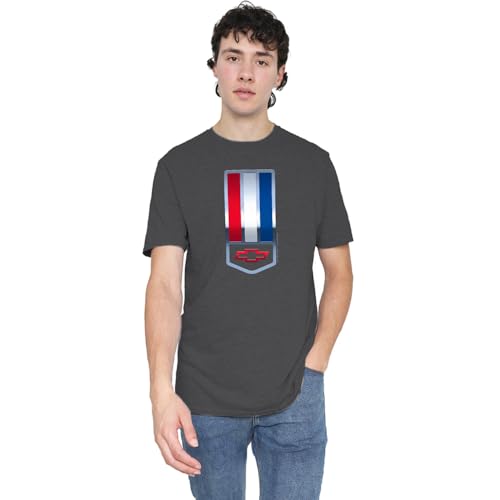 T-Shirt Chevrolet 1998 Camaro Nameplate Unisex en Coton Gris Anthracite