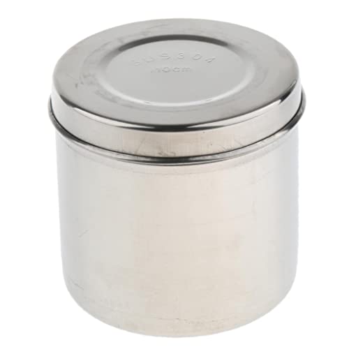 LOOM TREE® Stainless Steel Ointment Jar Sponge Cotton Dressi...